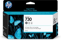 HP Cartuccia di inchiostro grigio DesignJet 730 da 130 ml - Resa standard - Inchiostro colorato - 13