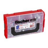 fischer FIXtainer-DUOPOWER/DUOTEC 200 - Tassello di espansione - Cemento - Metallo - Grigio - Rosso