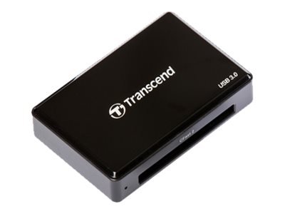Transcend CFast 2.0 USB3.0 - CF - CF Tipo II - Nero - CE/FCC/BSMI/KC/RCM/EAC - USB 3.2 Gen 1 (3.1 Ge