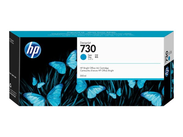 HP Cartuccia di inchiostro ciano DesignJet 730 da 300 ml - Inchiostro colorato - 300 ml - 1 pz