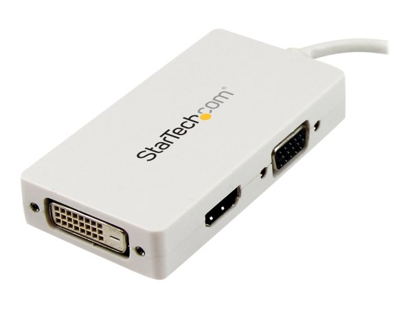 StarTech.com Adattatore Mini DisplayPort a HDMI - DVI & VGA - Convertitore mDP per macbook 3 in 1 -