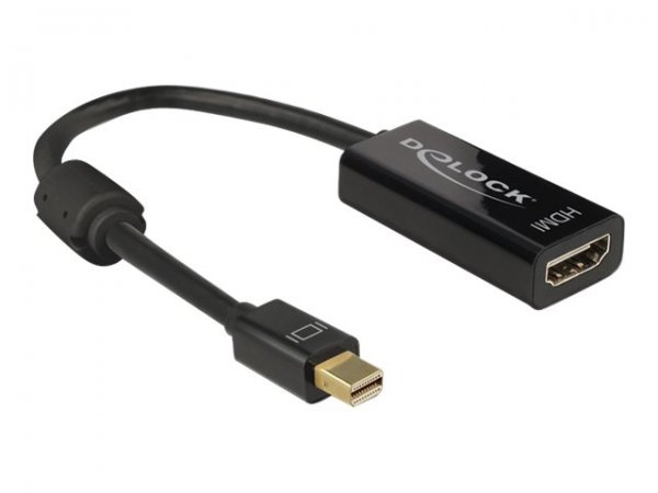 Delock 62613 - 0,2 m - Mini DisplayPort - HDMI tipo A (Standard) - Maschio - Femmina - Oro