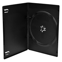 MEDIARANGE BOX33 - Scatola con DVD - 1 dischi - Nero - Plastica - 120 mm - 136 mm