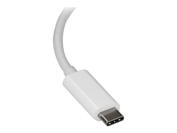 StarTech.com Adattatore Multiporta per Portatili USB-C - Power Delivery - DVI - GbE - USB 3.0 - Cabl