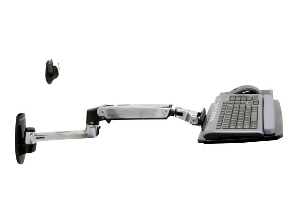 Ergotron LX Wall Mount Keyboard Arm - Tastatur-/Mausablage mit Stützarmhalterung