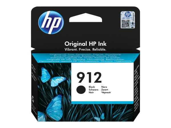 HP 912 - Originale - Inchiostro a base di pigmento - Nero - HP - OfficeJet 8012 - OfficeJet Pro 803