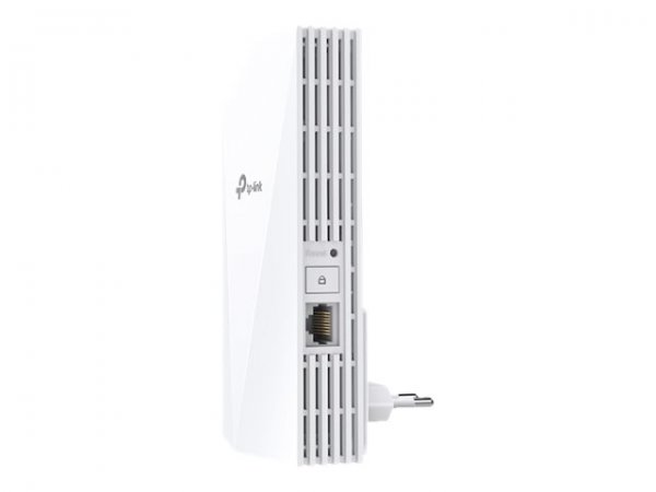 TP-LINK RE3000X - Ripetitore di rete - 2402 Mbit/s - Wi-Fi - Collegamento ethernet LAN - Bianco