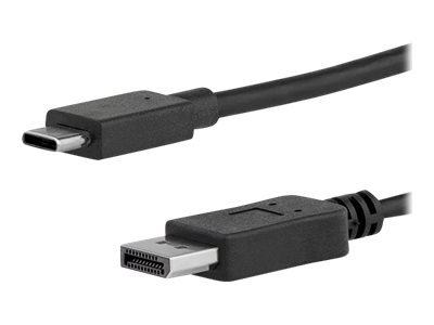 StarTech.com 6ft/1.8m USB C to DisplayPort 1.2 Cable 4K 60Hz, USB-C to DisplayPort Adapter Cable HBR