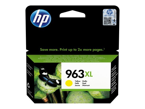 HP 963 XL - Originale - Inchiostro a base di pigmento - Giallo - HP - HP OfficeJet Pro 9010/9020 ser