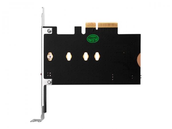 SilverStone SST-ECM21-E M.2 Adapterkarte, PCIe 4.0, 1x M-Key - Low Profile - Adapter zum Einsatz von
