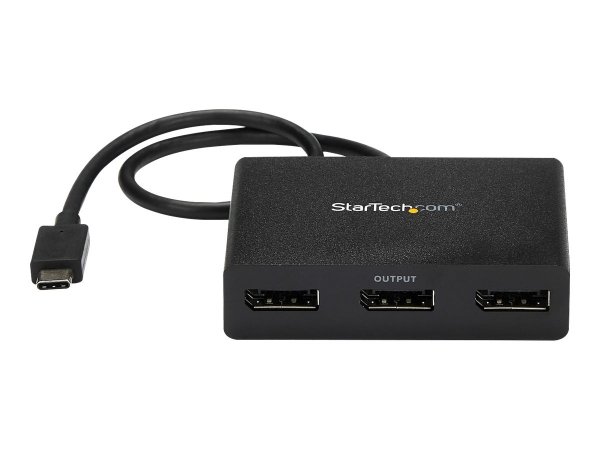 StarTech.com Hub USB-C DisplayPort a 3 porte collegabile a Margherita - Hub Splitter MST Tipo-C a DP