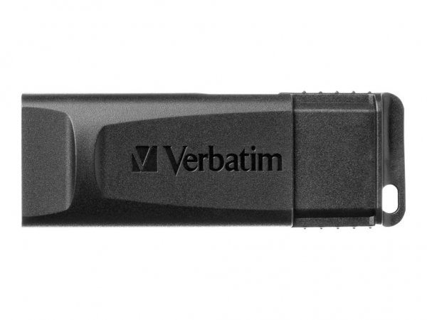 Verbatim Slider - Memoria USB da 128GB - Nero - 128 GB - 2.0 - Lamina di scorrimento - 8 g - Nero