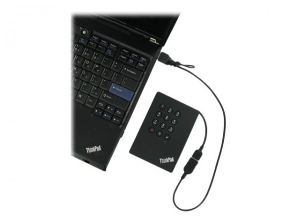 Lenovo USB 3.0 Secure 2,5" 500 GB - Disco rigido - 5400 rpm - Esterno USB, USB 3.0