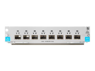 HPE 8-port 1G/10GbE SFP+ MACsec v3 zl2 Module - 10 Gigabit - 1000,10000 Mbit/s - IEEE 802.3 - IEEE 8