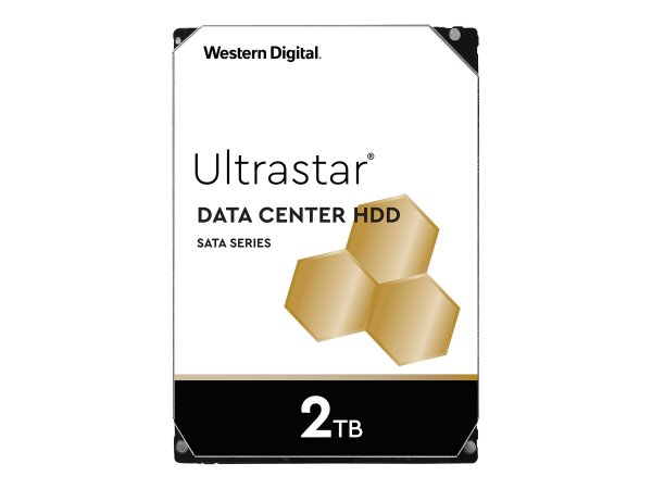 WD Ultrastar 7K2 HUS722T2TALA604 3,5" SATA 2000 GB - Disco rigido - 7200 rpm 7,7 Ms - Internamente