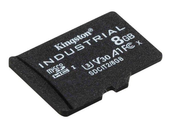 Kingston Industrial - 8 GB - MicroSDHC - Classe 10 - UHS-I - Class 3 (U3) - V30