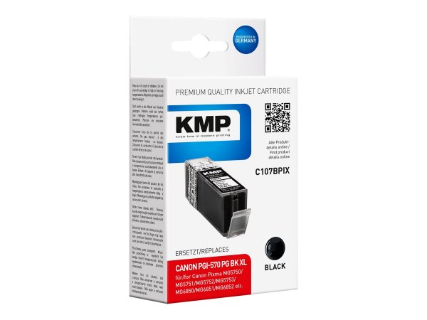 KMP C107BPIX - Inchiostro a base di pigmento - 22 ml - 500 pagine