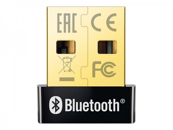 TP-LINK UB400 - USB tipo A - Bluetooth - Nero - Oro - FCC - CE - RoHS - 10 m - 0 - 40 °C