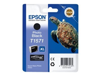 Epson Turtle Cartuccia Nero foto - Inchiostro colorato - 25,9 ml - 1 pz