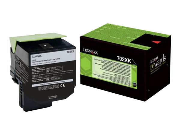Lexmark 702XK - Besonders hohe Ergiebigkeit - Schwarz