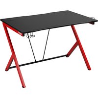 Nitro Concepts D12 Gaming Desk - Black/Red