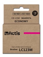 Actis KB-123M ink cartridge Brother LC123 magenta - Kompatibel - Tintenpatrone