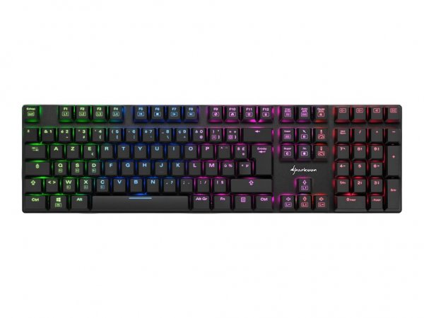 Sharkoon PureWriter RGB - Tastatur - Hintergrundbeleuchtung