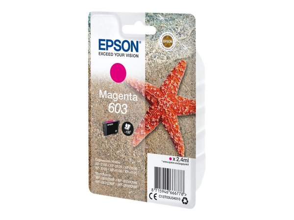 Epson 603 - 2.4 ml - magenta - original