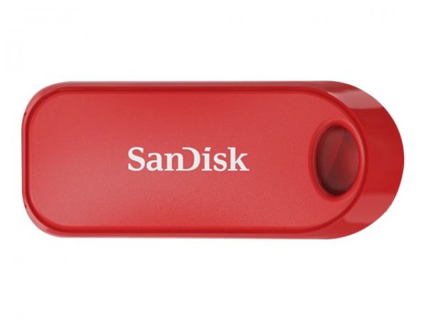 SanDisk Cruzer Snap - 32 GB - USB tipo A - 2.0 - Lamina di scorrimento - 6,1 g - Rosso