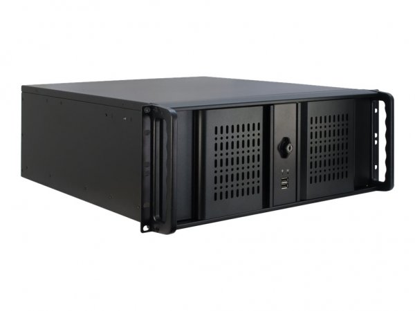 Inter-Tech 4U-4098-S - Supporto - Server - Nero - ATX - micro ATX - uATX - Mini-ITX - Acciaio - 4U