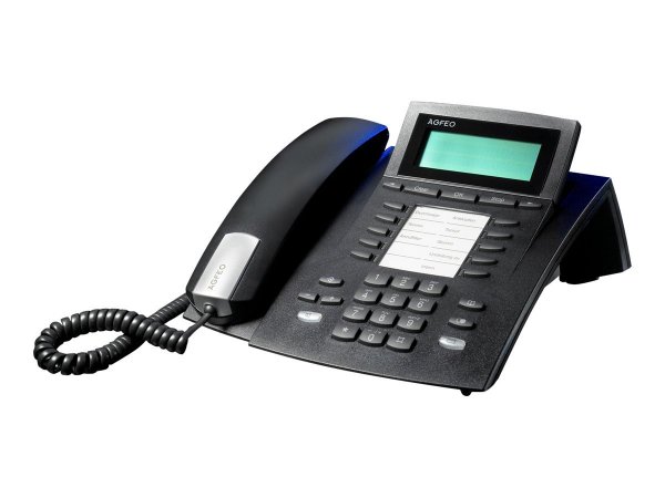 AGFEO ST 22 - Telefono analogico - 1000 voci - Identificatore di chiamata - Nero