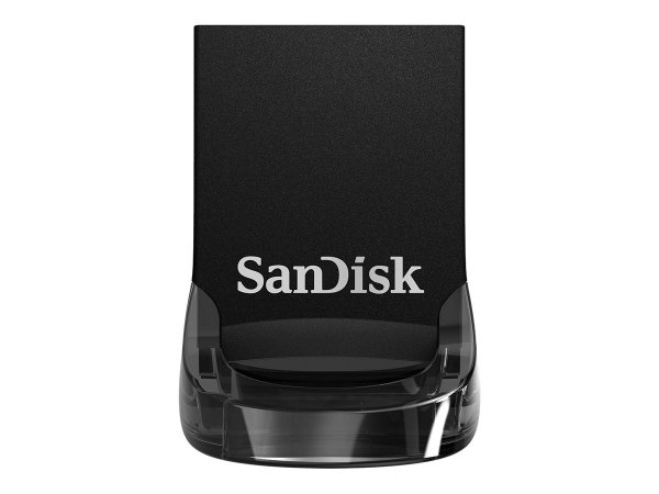 SanDisk Ultra Fit - 512 GB - USB tipo A - 3.2 Gen 1 (3.1 Gen 1) - 130 MB/s - Senza coperchio - Nero