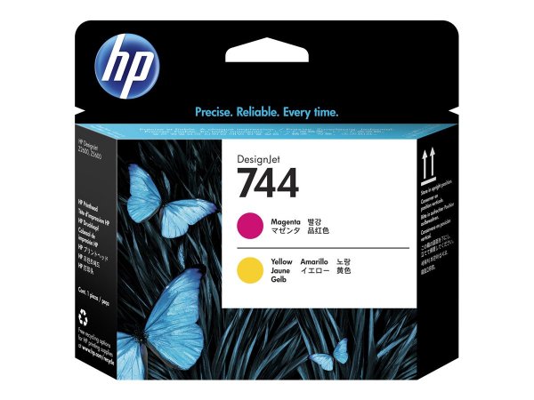 HP DesignJet 744 - Cartuccia di inchiostro Originale - Magenta, Giallo - 130 ml