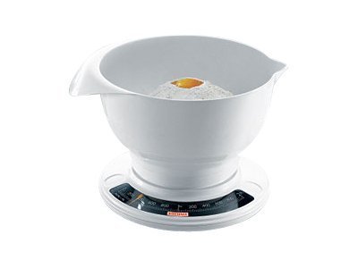 Soehnle Culina Pro - Bilancia da cucina meccanica - 5 kg - 50 g - Bianco - Plastica