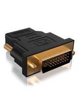 ICY BOX IB-AC552 - DVI-D - HDMI tipo A (Standard) - Maschio - Femmina - Dritto - Dritto