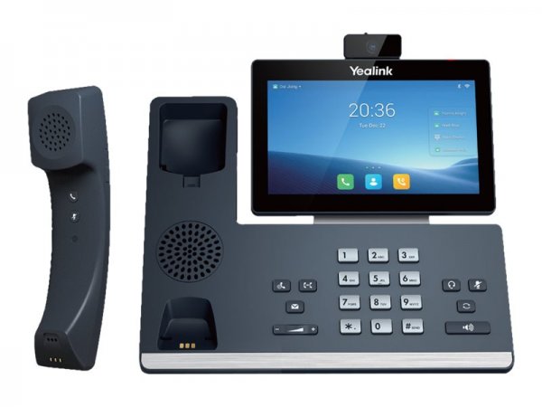 Yealink SIP-T58W PRO - IP Phone - Grigio - Cornetta wireless - In-band - Out-of band - Info SIP - 10
