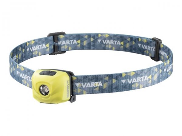 Varta OUTDOOR SPORTS ULTRALIGHT H30R - Torcia a fascia - Lime - IPX4 - Carica - LED - 3 W