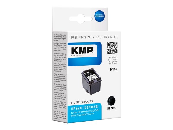 KMP H162 - Inchiostro a base di pigmento - 12 ml - 600 pagine
