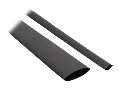 InLine Guaina termo restringente 2:1 - 1mm-0,5mm - 200mm nero Conf.20pz