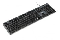 iBOX IKMS606 - Standard - USB - Interruttore a chiave a membrana - QWERTY - Nero - Mouse incluso
