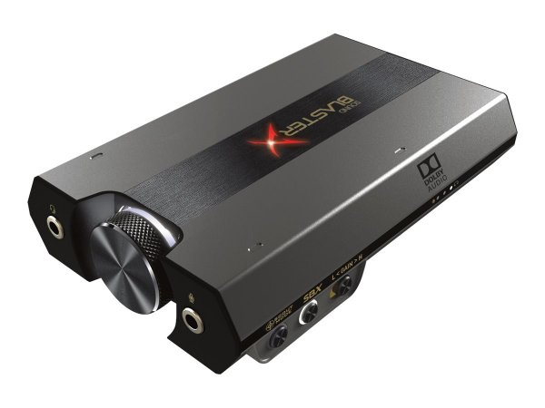Creative Labs Sound BlasterX G6 - 7.1 canali - 32 bit - 130 dB - USB