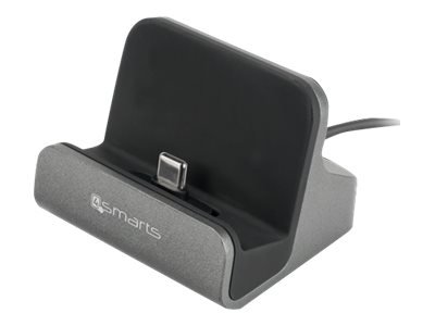 4smarts VoltDock - Interno - USB - 5 V - Grigio