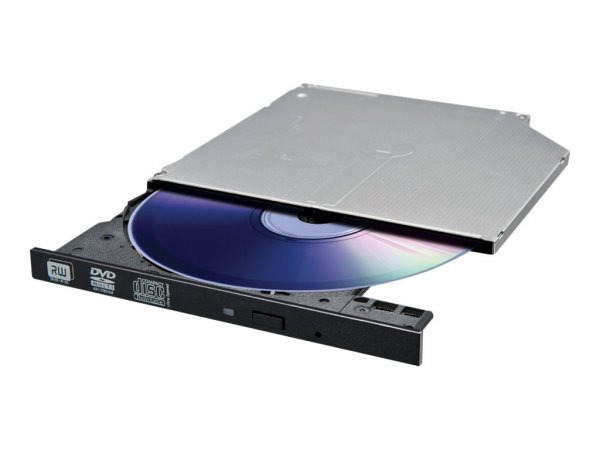 HLDS DVD±RW/±R UltraSlim[SATA] GUD1N/9.5 black bulk Flache - Masterizzatore dvd - Serial ATA