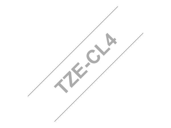 Brother TZe-CL4 - Nastro di pulizia della testina di stampa - Trasferimento termico - Nero - 1,8 cm
