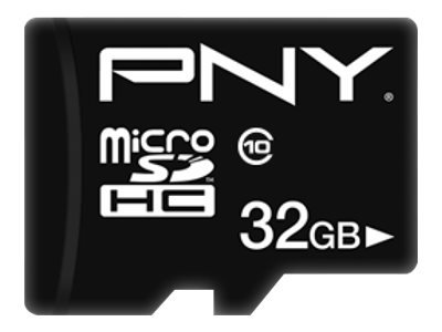 PNY Performance Plus - 32 GB - MicroSDHC - Classe 10 - Nero