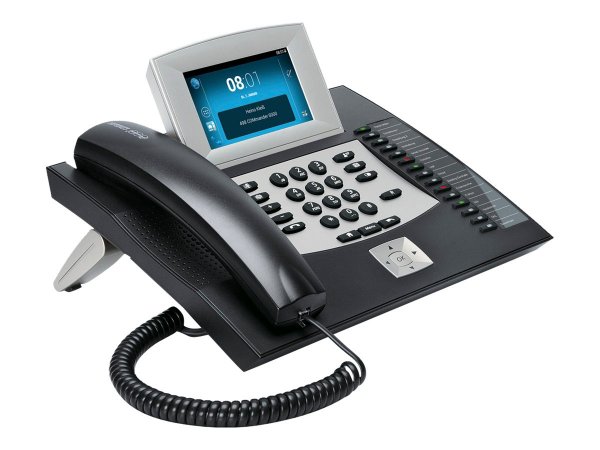 Auerswald COMfortel 2600 IP - IP Phone - Nero - Cornetta cablata - Plastica - SD - SDHC - 100 Mbit/s