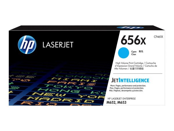 HP Color LaserJet 656X - Unità toner Originale - Ciano - 22000 pagine