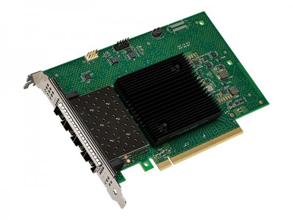 Intel Ethernet Network Adapter E810-XXVDA4 - Interno - Cablato - PCI Express - Fibra - 25000 Mbit/s