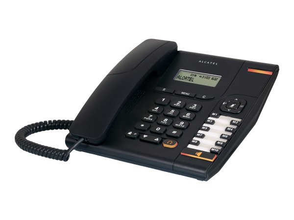 Alcatel Temporis 580 - Telefono analogico/DECT - 50 voci - Identificatore di chiamata - Nero