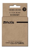 Actis KC-571Bk black ink cartridge for Canon printer CLI-571Y replacement - Compatible - Ink Cartrid